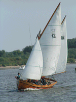 Segeln auf der Neumühlen